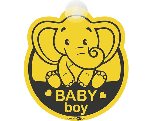 Indicator avertizare „Baby boy”