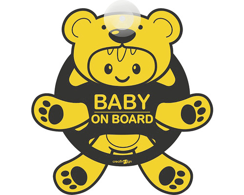 Indicator avertizare „Baby on board”