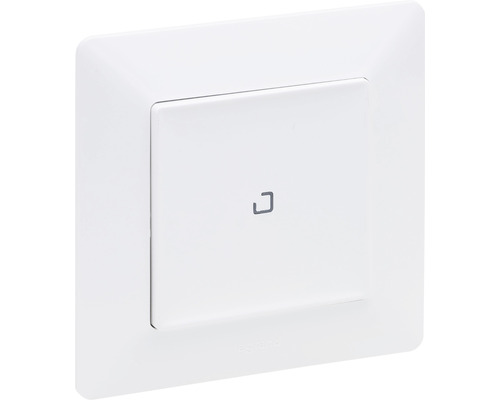 Variator Legrand Valena Life with Netatmo max. 150W, alb, conexiune ZigBee Întrerupător de lumină alb cu simbol