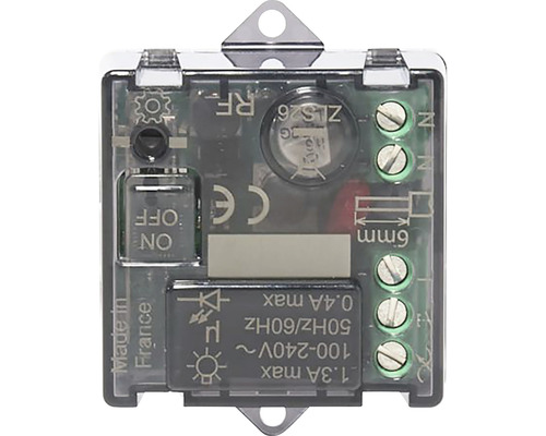 Întrerupător simplu Legrand Micromodule with Netatmo max. 400W, montaj în doză/corp de iluminat, conexiune ZigBee Întrerupător simplu Legrand Micromodule with Netatmo max. 400W, montaj în doză/corp de iluminat, conexiune ZigBee