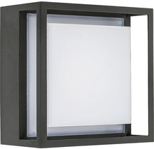 Lumină de perete exterioară pătrată cu sursă de lumină integrată