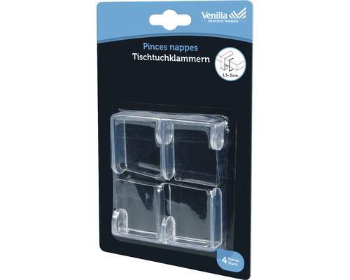 Pachet cleme de față de masă, 4 bucăți