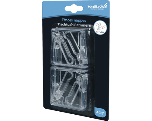 Cleme pentru față de masă, set de patru