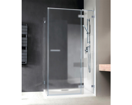 Panou frontal duș Radaway Euphoria KDJ 34,3x200 cm dreapta sticlă transparentă profil crom