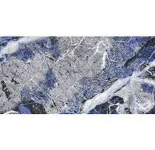 Gresie / Faianță porțelanată Zuma Blue High Glossy rectificată 60x120 cm-thumb-0