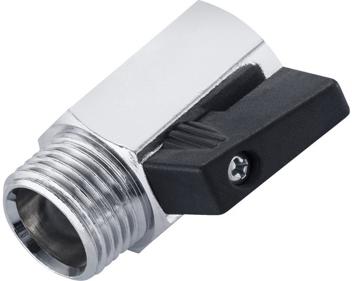 Robinet de colț cu mâner negru