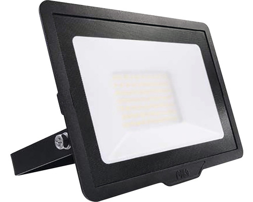 Proiector LED exterior Pila 10W 800 lumeni IP65, lumină caldă, negru
