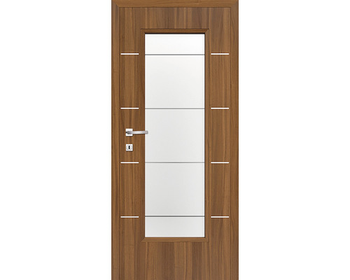 Foaie de ușă Classen nuc cpl Discovery 1 MDF 203,5x74,4 cm dreapta