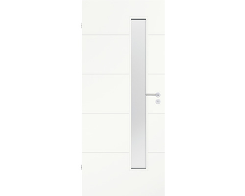 Foaie de ușă Classen albă Linea 1.5 MDF 203,5x74,4 cm stânga