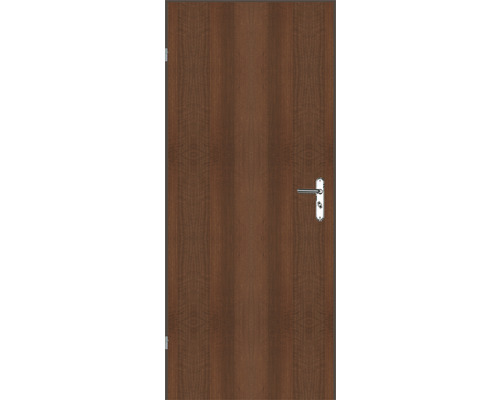 Foaie de ușă Classen nuc N1 MDF 203,5x84,4 cm stânga