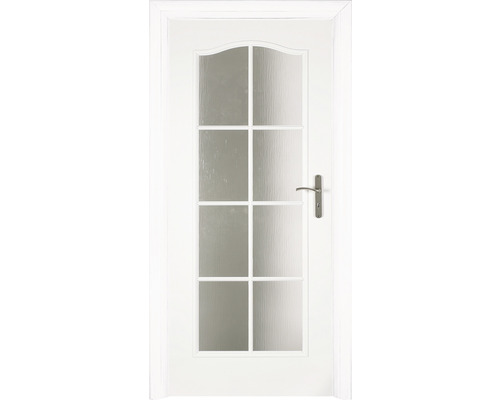 Foaie de ușă Classen albă Clasic 3/3 MDF 203,5x84,4 cm stânga
