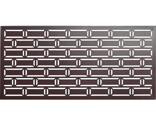 Placă perforată cu model dreptunghiular