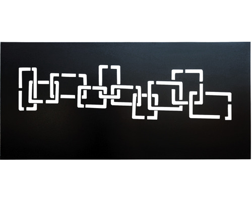 Tablou decorativ de perete cu pătrate stilizate, conectate