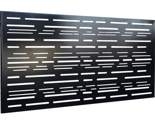 Panou decorativ din metal cu decupaje orizontale