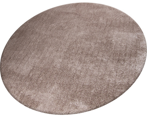 Covor rotund maro deschis