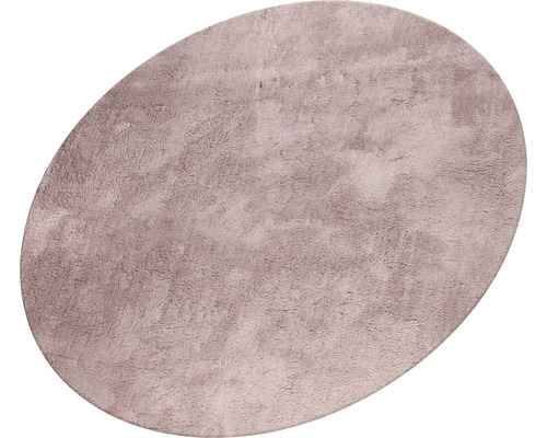 Covor oval cu fibre lungi