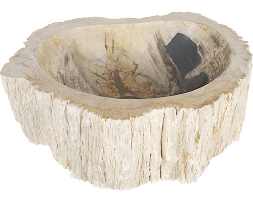 Lavoar pe blat Differnz din lemn pietrificat cca 45 cm Lavoar pe blat Differnz din lemn pietrificat cca 45 cm