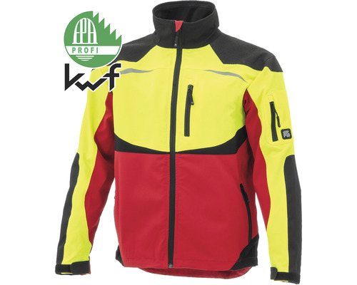 Jachetă de lucru Hammer Workwear din poliester roșu/galben, mărimea L