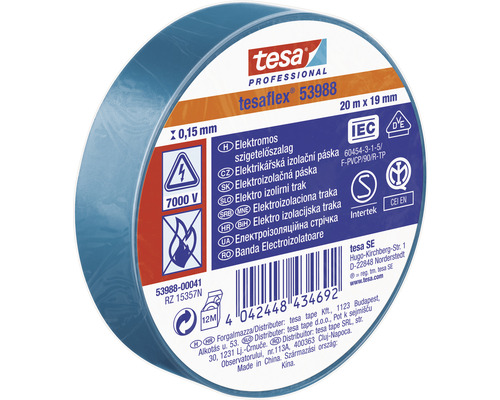 Bandă izolatoare Tesa 20 metri x 19 milimetri