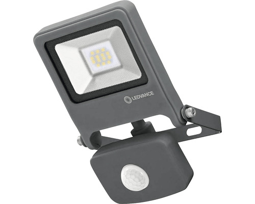 Proiector LED exterior Ledvance Endura Flood 10W 800 lumeni IP44, senzor de mișcare, lumină neutră, gri închis Proiector LED exterior Ledvance Endura Flood 10W 800 lumeni IP44, senzor de mișcare, lumină neutră, gri închis