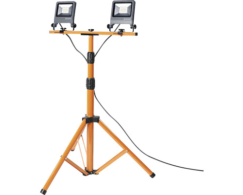 Reflector de șantier cu trepied pentru utilizare în exterior