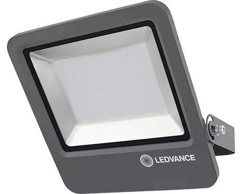 Proiector LED exterior Ledvance Endura Flood 150W 13200 lumeni IP65, lumină neutră, gri închis