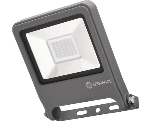 Proiector cu LED integrat Ledvance Endura Flood 30W 2700 lumeni IP65, lumină caldă, gri închis