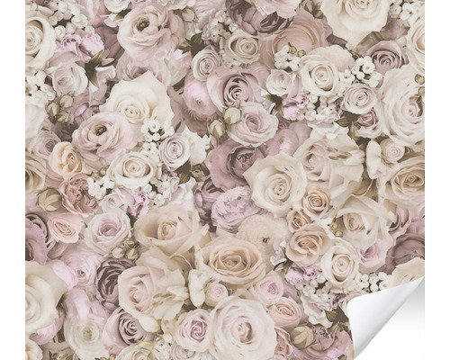 Tapet autoadeziv 38582-1 buchet de flori roz 8,4x0,53 m Tapet cu motiv floral cu trandafiri