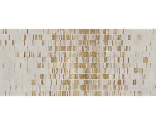 Faianță decorativă Concreto Gris rectificată 120x278 cm Placă decorativă cu model grafic cu aspect de lemn
