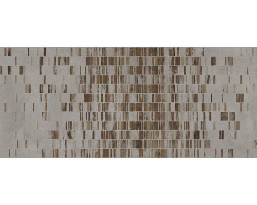 Faianță decorativă Concreto Nero rectificată 120x278 cm Placă decorativă de perete cu model abstract