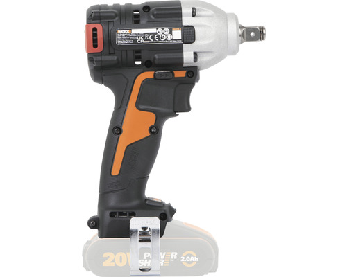 Cheie de impact cu acumulator Worx cu acumulator