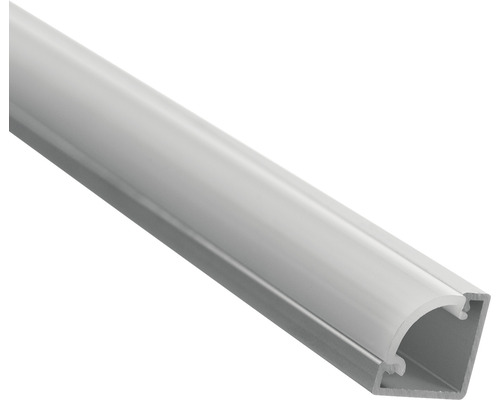 Profil bandă LED aluminiu cu autoadeziv LPS12 1m, incl. capace și abajur difuzor