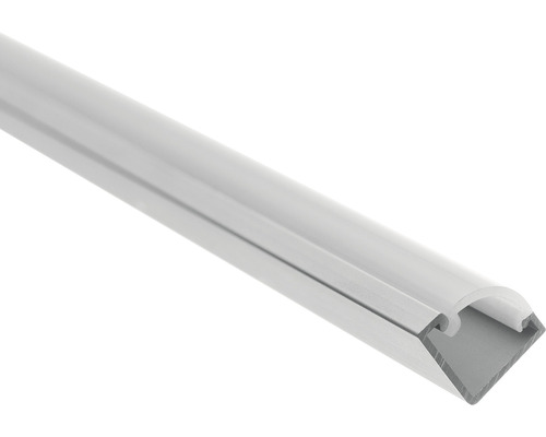 Profil bandă LED aluminiu cu autoadeziv LPS12 2m, incl. capace și abajur difuzor
