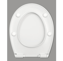Capac WC cu închidere lentă form & style Ronde duroplast alb-thumb-2