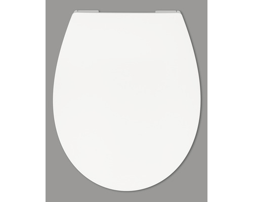 Capac WC cu închidere lentă form & style Ronde duroplast alb-0
