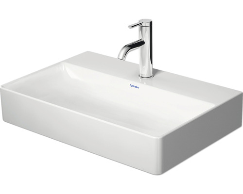 Lavoar suspendat DURAVIT DuraSquare 60x40 cm alb