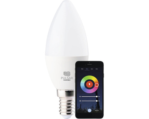 Bec LED inteligent cu control prin aplicație