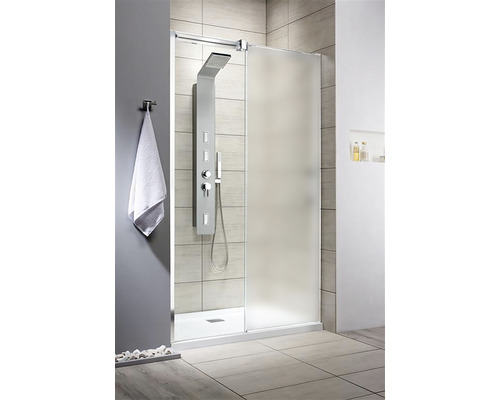 Perete frontal duș Radaway Espera DWJ 55x200 cm stânga sticlă transparentă profil crom Perete frontal duș Radaway Espera DWJ 55x200 cm stânga sticlă transparentă profil crom