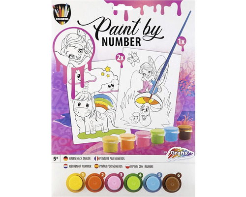 Pictură pe numere pentru copii