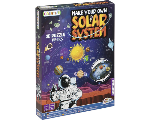 ＊ sun sun⭐️ ＊ Set creativ puzzle 3D sistem solar | HORNBACH