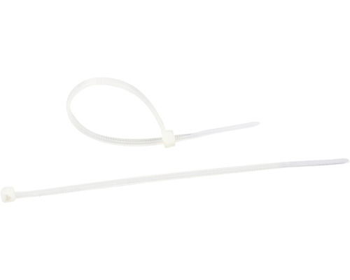 Colier plastic/șoricei prindere Novelite 4,8x370 mm, 100 bucăți, alb Colier plastic/șoricei prindere Novelite 4,8x370 mm, 100 bucăți, alb