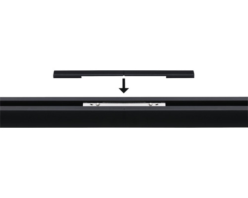 Montarea unei bare de lumină neagră