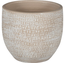 Mască ghiveci Amarante ceramică porțelanată Ø 29 cm H 26 cm crem-thumb-0 Mască ghiveci Amarante ceramică porțelanată Ø 29 cm H 26 cm crem-thumb-0
