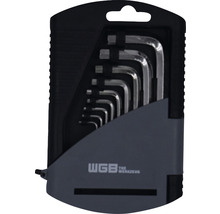 Set chei imbus WGB cu diferite dimensiuni în suport