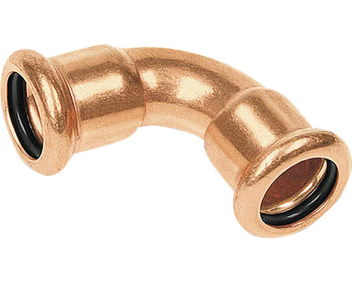 Cot cupru presare Sanha 90° 18 mm FI-FI Cot cupru presare Sanha 90° 18 mm FI-FI