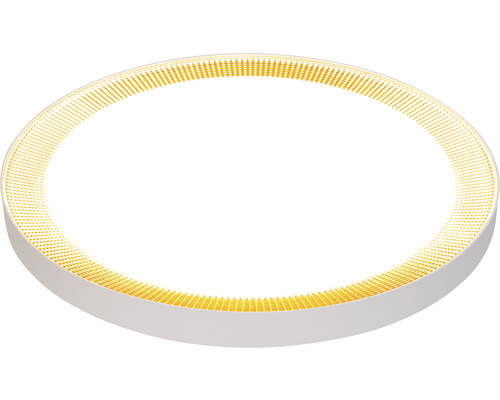 Plafonieră cu LED integrat Pulsar Gold Ring 36W 1450 lumeni, lumină albă 3000-6500K, alb/auriu, incl. telecomandă, conexiune WiFi & Bluetooth