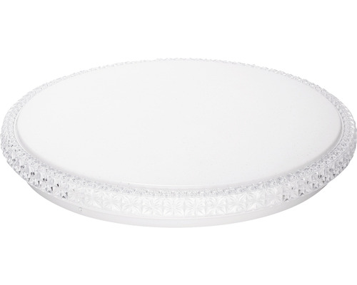 Plafonieră LED albă cu margine din plastic