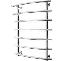 Radiator de prosoape din oțel cu bare de încălzire orizontale pentru baie