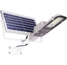 Corp iluminat stradal cu încărcare solară QL Lighting 2400 lumeni 6000-8000K, acumulator 6000mAh, protecție la umiditate IP65, incl. suport de fixare-thumb-0