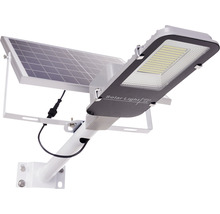 Corp iluminat stradal cu încărcare solară QL Lighting 4800 lumeni 6000-8000K, acumulator 6000mAh, protecție la umiditate IP65, incl. suport de fixare-thumb-0